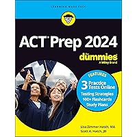 ACT Prep 2024 for Dummies (For Dummies (Career/Education)) ACT Prep 2024 for Dummies (For Dummies (Career/Education)) Paperback Kindle
