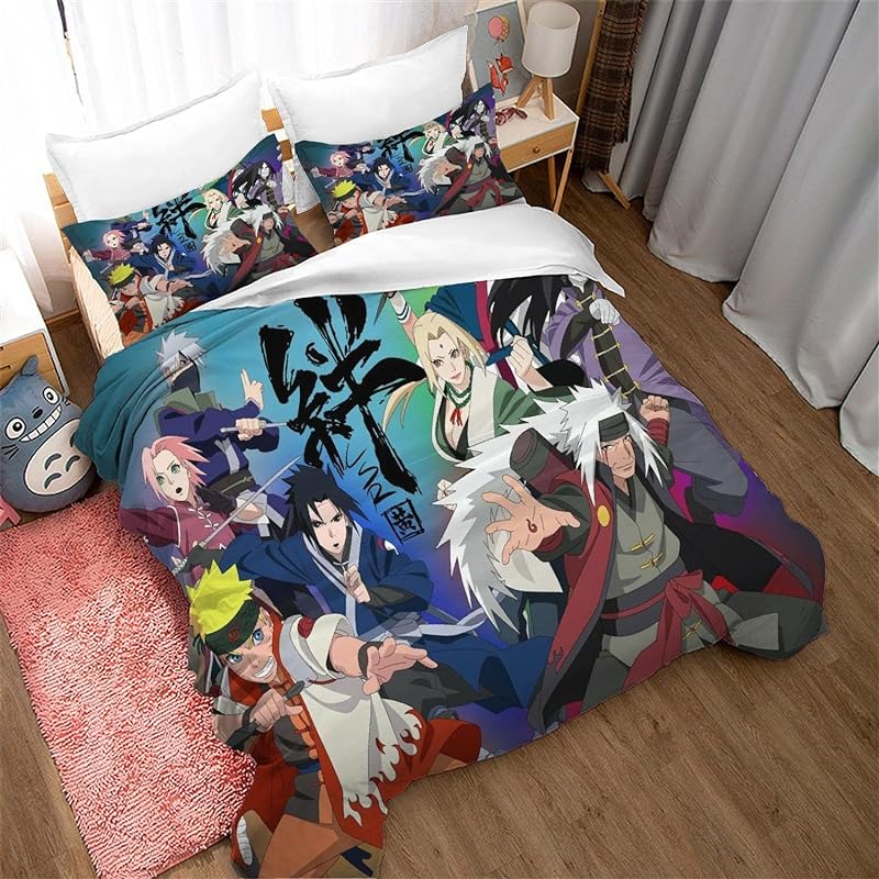 Buy NICHIYOBI Ne-Zuko Anime Duvet Cover 3 Piece Bedding Set,Teen Anime  Comforter Cover Set Super Soft Duvet Cover with Pillowcase (styel 3,Full  79x90in + 20x30in) Online at Low Prices in India -