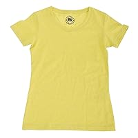 Russell Childrens/Boys Short Sleeve V-Neck HD T-Shirt (5-6 Years) (Yellow Marl)