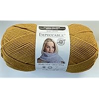 Impeccable Yarn, Solid Yarn, 4.5 oz in Gold by Loops & Threads