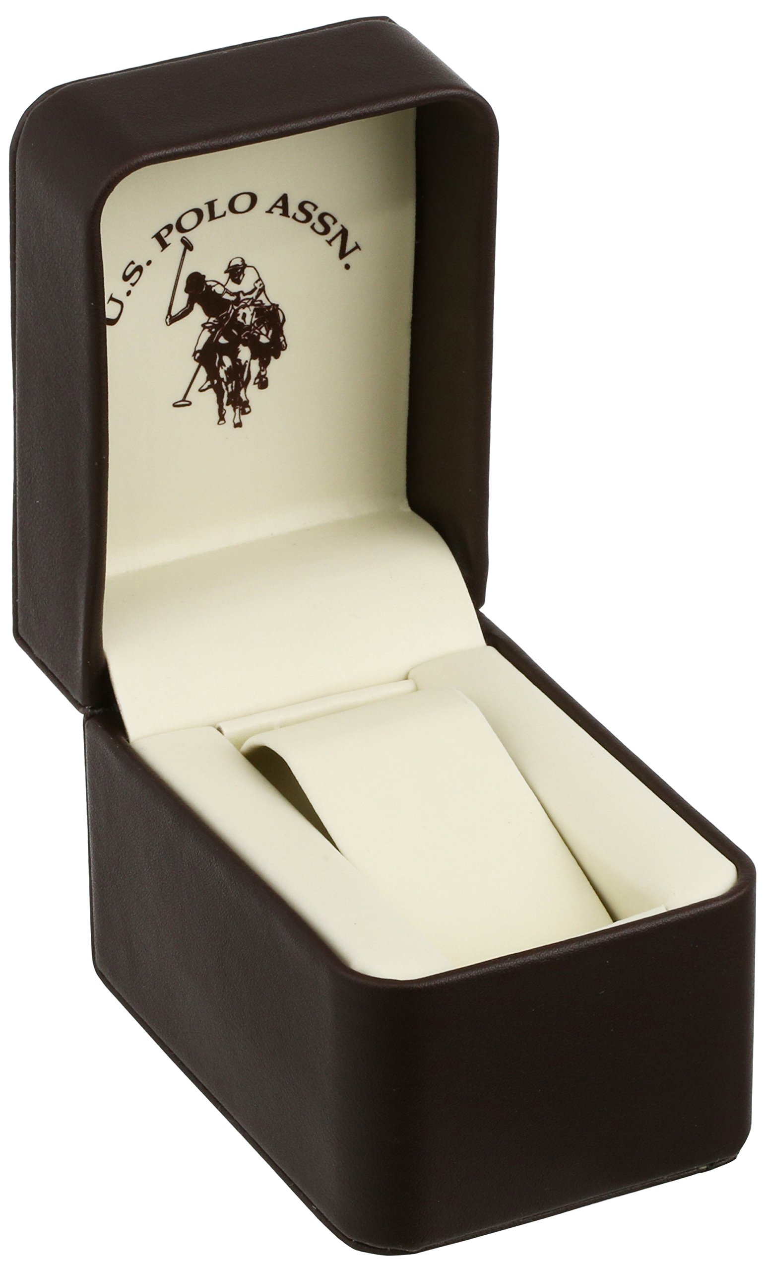 U.S. Polo Assn. Classic Men's Quartz Metal and Alloy Watch, Color:Black (Model: USC80383)