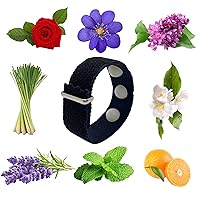 Scented Anxiety Relief Bracelet, Stress, Fatigue, Headache Relief, Pressure Point Band, Acupressure with added Aromatherapy