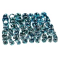 Natural Loose Diamonds Round Shape Blue Color VS1 SI1 Clarity 1.50 MM 25 Pcs Lot Q25-2