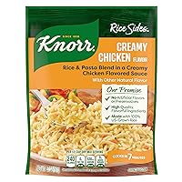 Knorr Rice Sides Creamy Chicken Long Grain Rice and Vermicelli Pasta Blend For a Tasty Rice Side Dish No Artificial Flavors, No Preservatives, No Added MSG 5.7 oz