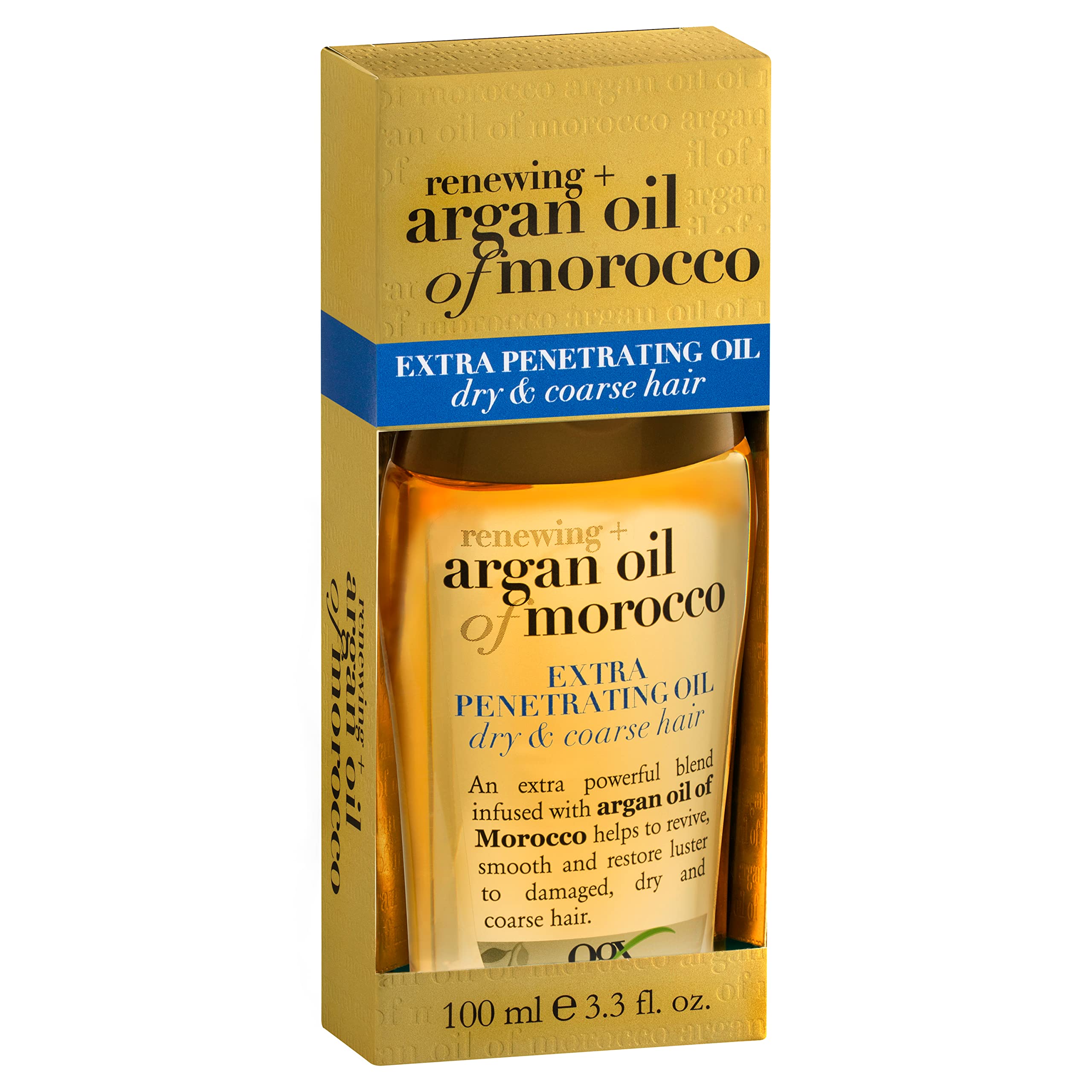 Mua OGX Extra Strength Renewing + Argan Oil of Morocco Penetrating Hair Oil  Treatment, Deep Moisturizing Serum for Dry, Damaged & Coarse Hair,  Paraben-Free, Sulfated-Surfactants Free,  fl oz trên Amazon Mỹ