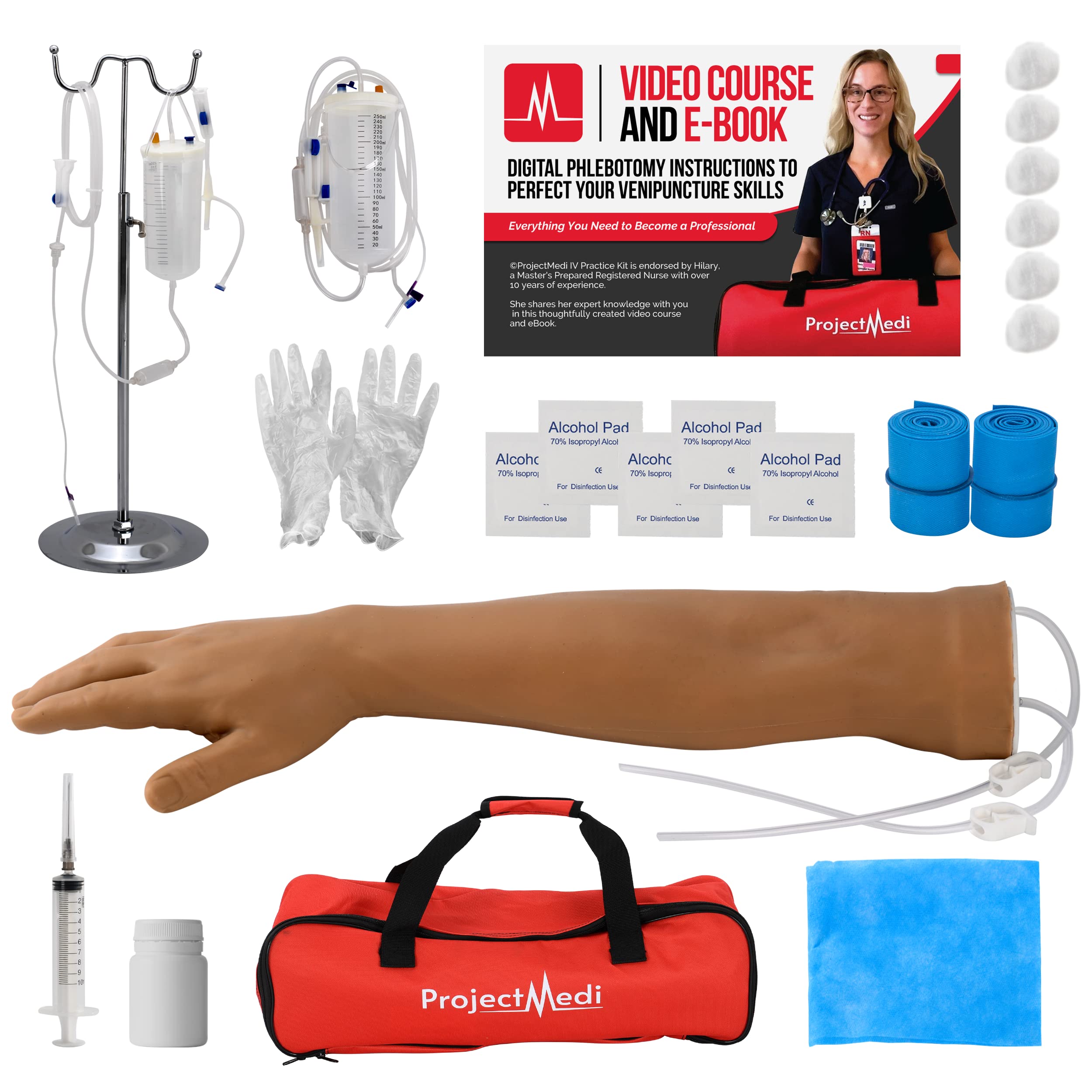 Mua Phlebotomy & IV Practice Kit Ultimate Blood Draw Practice Kit