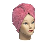 Diane Microfiber Hair Turban, Pink