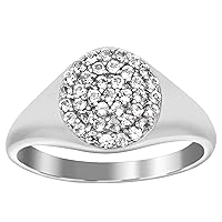 Round Triple Halo Natural Zircon Gemstone Cluster Wedding Engagement Wide Shank Ring