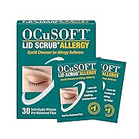 Lid Scrub Allergy Eyelid Cleanser 30CT