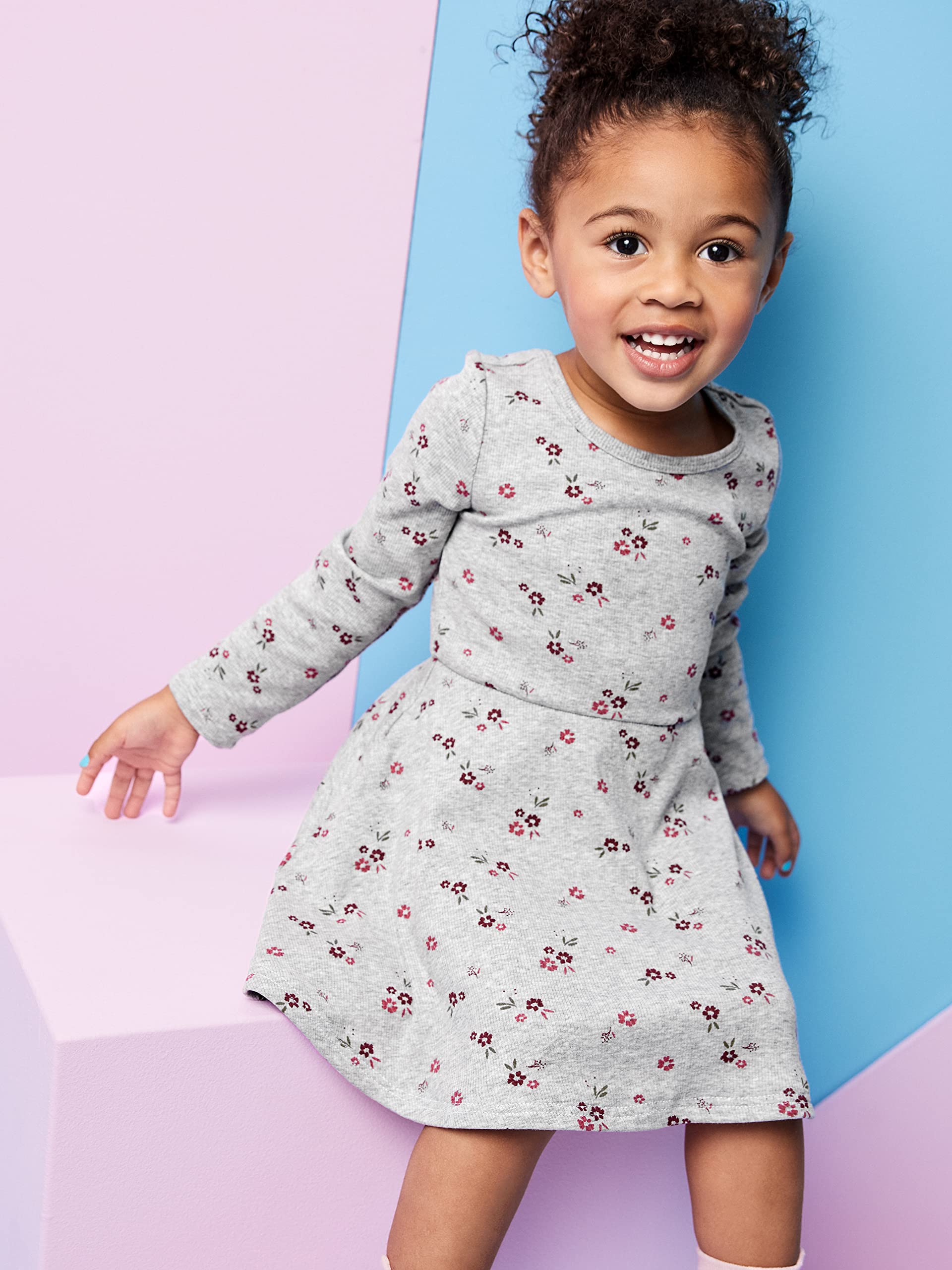 Simple Joys by Carter's Girls' 2-Pack Stretch Rib Dresses