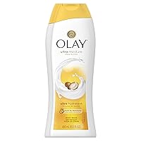 Olay Ultra Moisture Shea Butter Body Wash, Ultra Moisture, 13.53 Fl Oz (Pack of 1)
