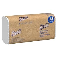 Scott® 60% Recycled Multifold Paper Towels, 9 1/5
