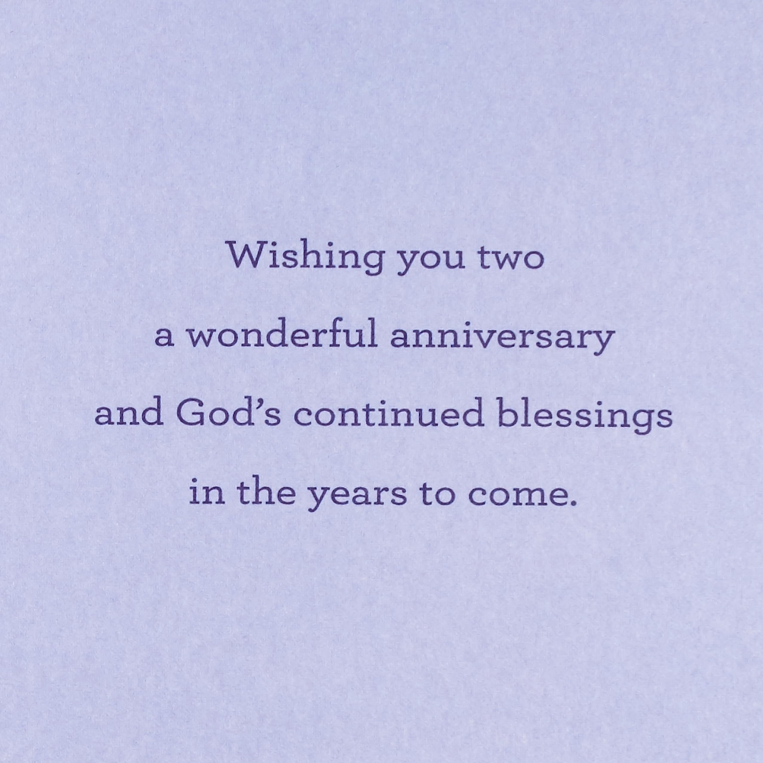 Hallmark DaySpring Religious Anniversary Card for Couple (Love Like Yours)