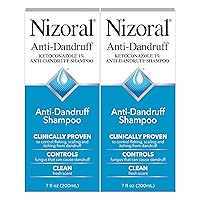 Anti-Dandruff Shampoo with 1% Ketoconazole, Fresh Scent, 7 Fl Oz (2 pack)