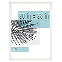 MCS Studio Gallery Frame, White Woodgrain, 20 x 28 in, Single