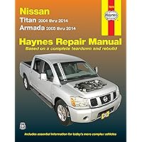 Nissan Titan (2004-2014) & Armada (2005-2014) Haynes Repair Manual (USA) Nissan Titan (2004-2014) & Armada (2005-2014) Haynes Repair Manual (USA) Paperback