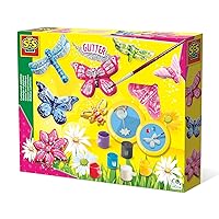 SES Creative Butterfly Glitter Plaster Casting and Painting Kit