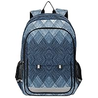 ALAZA Modern Geometric Art Backpack Bookbag Laptop Notebook Bag Casual Travel Trip Daypack for Women Men Fits 15.6 Laptop