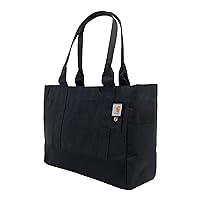 Carhartt Horizontal Zip, Durable Water-Resistant Tote Bag with Zipper Closure