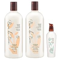 Ultra Hydrating Shampoo/Conditioner | Coconut Papaya | Hydrates Overly Dry, Damaged Hair | Argan & Monoi Oils | Paraben Free | Color-Safe