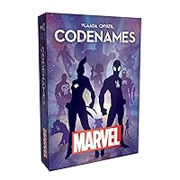USAopoly Marvel Codenames | Based On The Hit Social Word Game Codenames | Relive Memorable Moments From The Marvel Comic Universe | Fun Board Game For The Whole Family