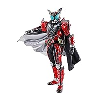 Bandai Spirits S.H. Figuarts (True Bone Carving Method) Kamen Rider Dark Kiva, Approx. 5.9 inches (150 mm), PVC & ABS Pre-Painted Action Figure