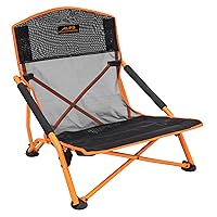 ALPS Mountaineering Rendezvous Elite Camping Chairs for Adults with Arms, Cool Nylon Mesh Over Powder Coated Metal Frame, Compact Folding Design and Carry Bag