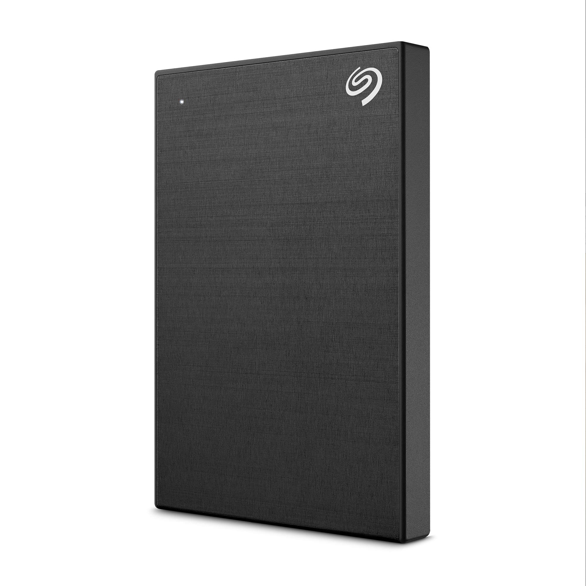 Seagate One Touch HDD with Password 2TB External Hard Drive – Black, for PC Laptop Mac and Chromebook, 6mo Mylio Photos and Dropbox, Rescue Service (STKY2000400)