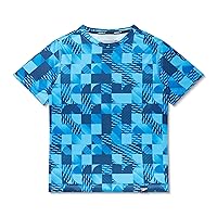 Speedo Boy's Uv Swim Shirt Short Sleeve Tee Graphic