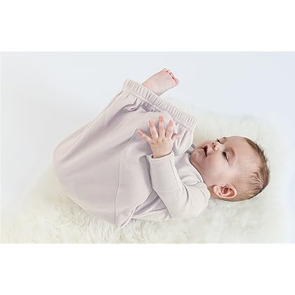 Woolino Infant Nightgown - 100% Superfine Merino Wool Baby Gowns - Newborn Sleeper Gown for Boy & Girl - 0-6 Months