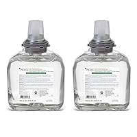 Gojo PROVON Green Certified Foam Hand Cleaner, Fragrance Free, 1200 mL Refill for PROVON TFX Touch-Free Dispenser (Pack of 2) - 5382-02
