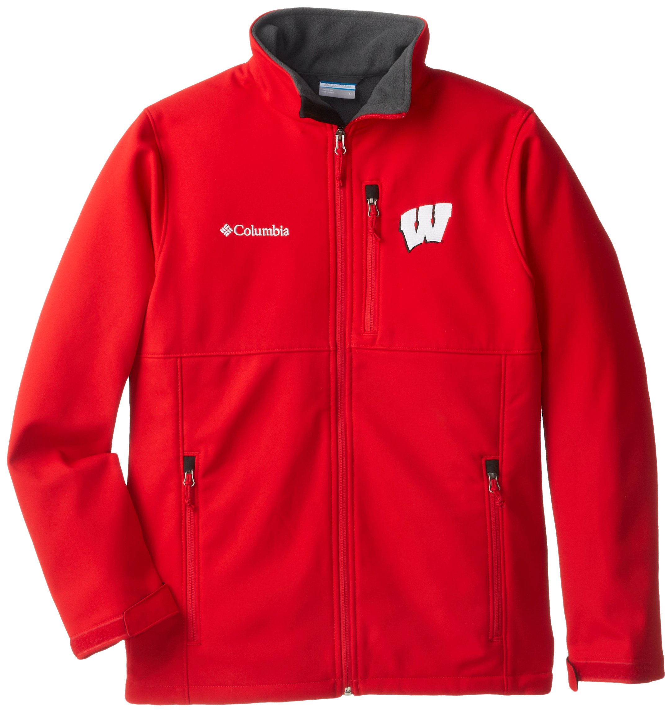 NCAA Wisconsin Badgers Collegiate Ascender Softshell Jacket