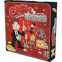 Cash 'N Guns Second Edition Party,Money Heist Strategy Board Game | Bluffing Gangster Game for Adults and Kids | Ages 10+| 4-8 Players | Average Playtime 30 Minutes | Made by Repos Production