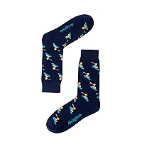 Snow Boarder Socks For Him | Snowboard Fun Socks Gift for Her | Snowing Happy Gift Socks Quirky Novelty Present for Dad | Socks for Mum (Snowboarder)