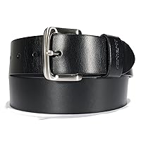 Carhartt Men's Casual Bridle Leather Belts, Available in Multiple Styles, Colors & Sizes