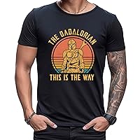 Dadalorian Funny Shirts, The Ultimate Dad Birthday Gift Collection Funny Tshirts Gifts for Dad Multi