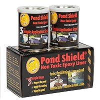 Pond Armor SKU-CBROWN-QT-R Chocolate Brown Pond Shield 1.5 Quart Kit Non-Toxic epoxy Coating