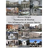 Fontane di Roma. Un itinerario a passo lento (Italian Edition)
