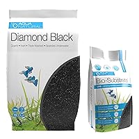 Bio Substrate and Dry Substrate kit for New and existing Aquariums, Diamond Black, BIOKIT004