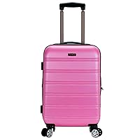 Melbourne Lightweight Expandable Hardside Spinner Wheel Luggage in Pink