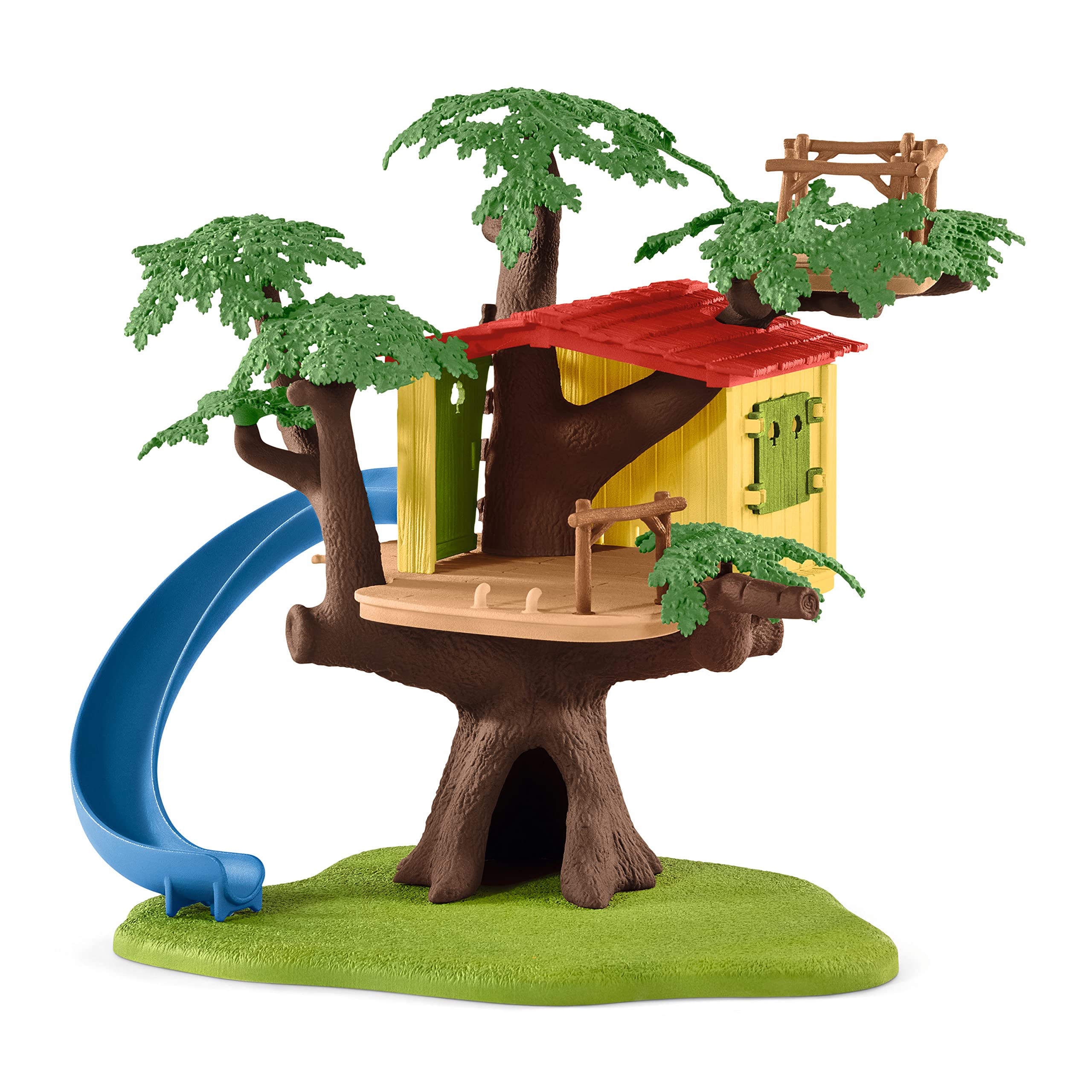 Schleich Farm World, Farm Animal Gifts for Kids, Adventure Tree House with Animal Figurines and Accessories 28-Piece Set, Ages 3+