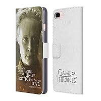 Head Case Designs Officially Licensed HBO Game of Thrones Brienne of Tarth Character Portraits Leather Book Wallet Case Cover Compatible with Apple iPhone 7 Plus/iPhone 8 Plus
