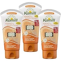 3x75 ml Fast-Absorbing Hand & Nail Cream EXPRESS with BIO Camomile and Bisabolol | Germany