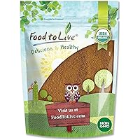 Food to Live Organic Acerola Cherry Powder, 1 Pound – Non-GMO, 100% Pure, Kosher, Raw, Non-Irradiated, No Additives, Vegan Superfood, Bulk, Great for Juice, Drinks and Smoothies, Rich in Vitamin C