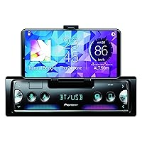 PIONEER SPH10BT Single-DIN In-Dash Mechless Smart Sync Receiver with Bluetooth