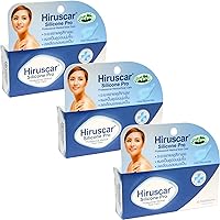 3 Pcs. (3 x 4 Grams) of Hiruscar Silicone Pro Gel for Professional Medical Scar Care for Wounds, Scars and Keloids. Made in Thailand.
