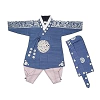 Boy Baby Hanbok First Birthday Party Celebrations Korean Traditional costumes 100th days Baikil Dol NP07