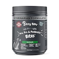 Probiotics for Dogs - Digestive Enzymes for Gut Flora, Digestive Health, Diarrhea & Bowel Support - Clinically Studied DE111 - Dog Supplement Soft Chew for Pet Immune System - VS - 90 Count