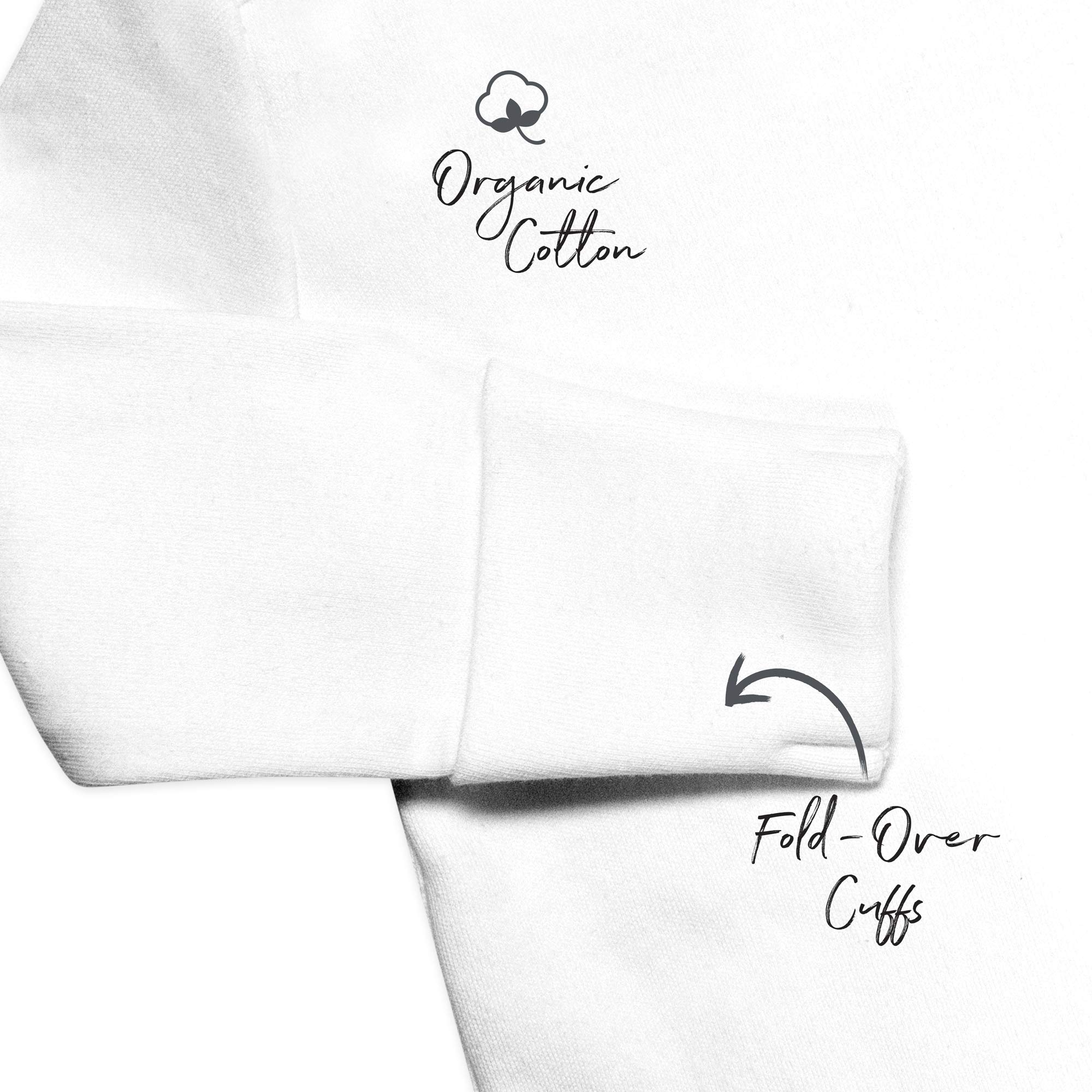 HonestBaby 3-Pack Organic Cotton Long Sleeve Side-Snap Kimono Tops