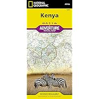Kenya Map (National Geographic Adventure Map, 3205)
